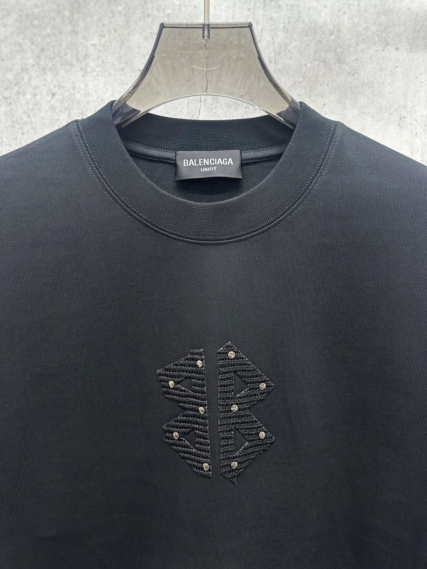 120💰 Balenciaga 2026ss 380g Versatile Same Style -Size：S M L XL -Color：Black